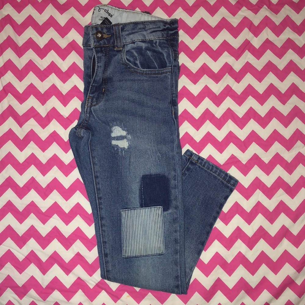 Boy’s Patchwork Jeans